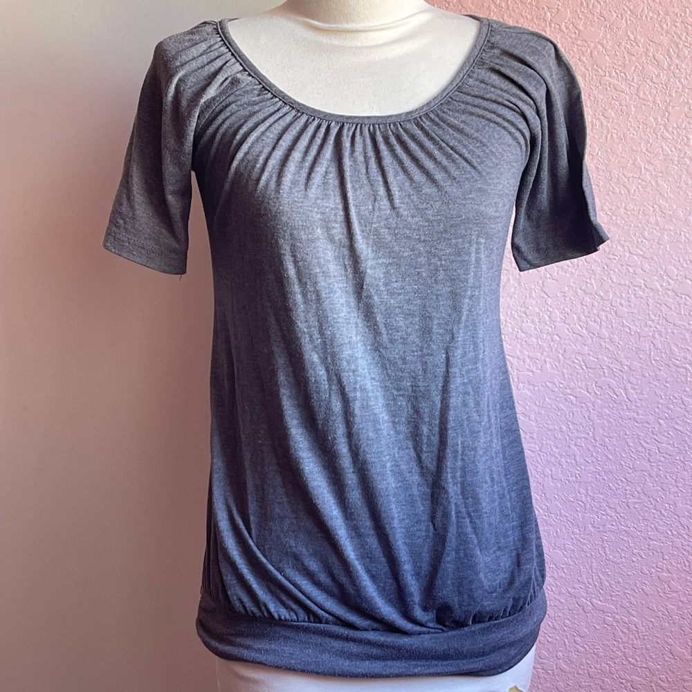 P.ina Maternity Gray Shirt
